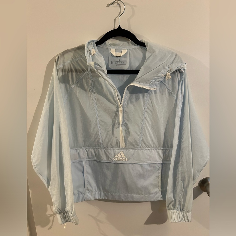 Nike light blue windbreaker